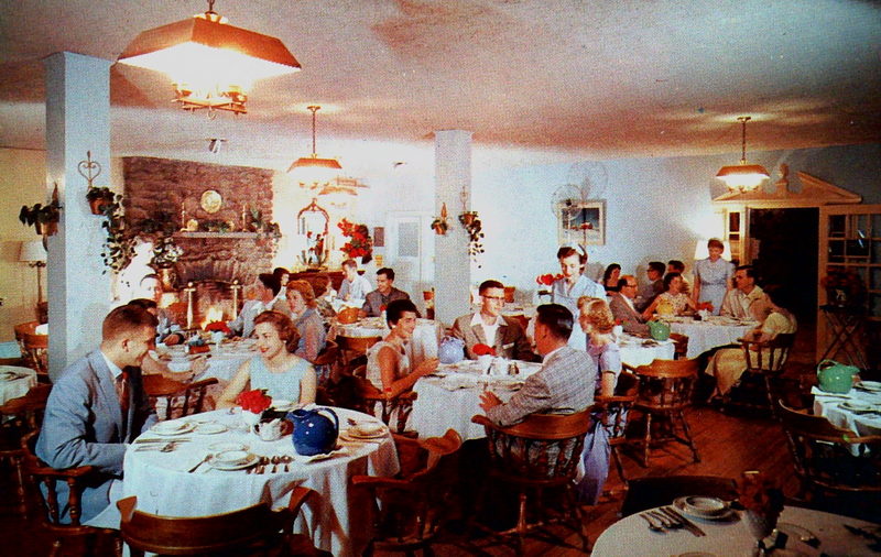 Stricklands Mountain Inn and Cottages - Vintage Postcard (newer photo)